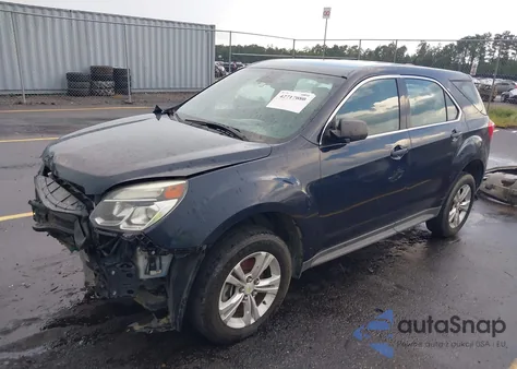 2017 Chevrolet Equinox Ls из США, поврежденный, VIN 2GNALBEK9H1547390